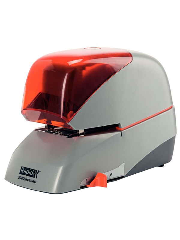 Hæftemaskine 5080e el t/80ark sølv/orang